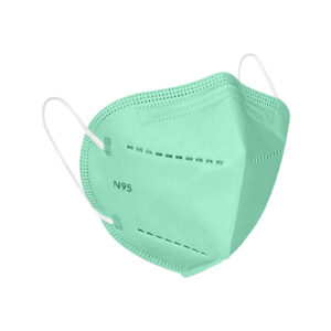 Featured Status N95 Mask With Respirator Green Pack
