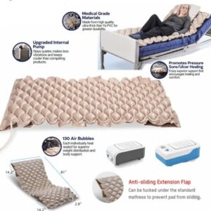 Anti-Decubitus Air Mattress with Electric Pump – For Bed Sore & Pressure Ulcer Prevention